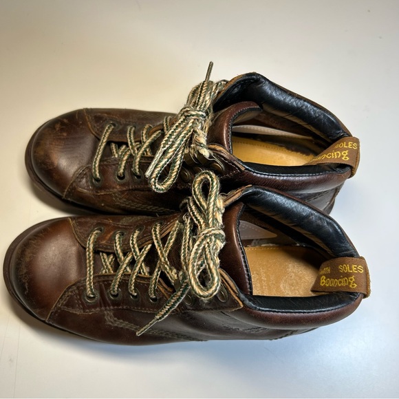 Doc Dr. Martens 8287 Men's 6 Brown Leather Padded Collar England UK Vintage Y2K - Picture 9 of 16